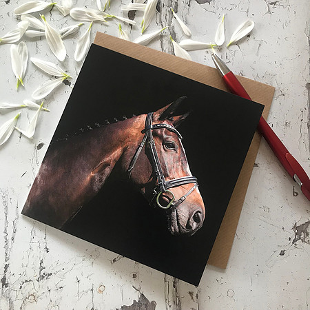 EGC012 Proud, Equestrian Greeting Card
