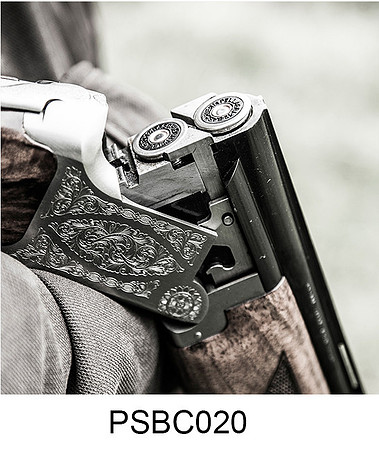PSBC020 - Shotgun close up, greeting card